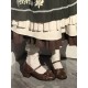 Dita Autumn Whispers Square Toe Mary Jane Shoes(Reservation/5 Colours/Full Payment Without Shipping)
